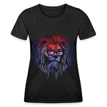 Kuba - Frauen Funktions-T-Shirt - Schwarz - Vorne - AI Model Female 172 light (172cm)