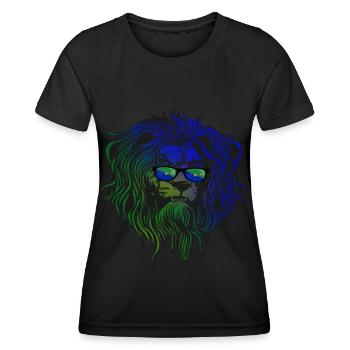 Weihnachtsinsel - Frauen Funktions-T-Shirt - Schwarz - Vorne - AI Model Female 172 light (172cm)