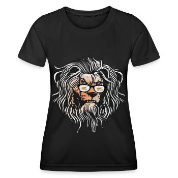 Zypern - Frauen Funktions-T-Shirt - Schwarz - Vorne - AI Model Female 172 light (172cm)