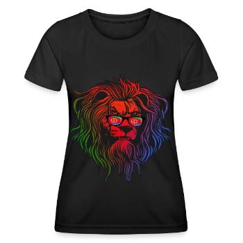 Eritrea - Frauen Funktions-T-Shirt - Schwarz - Vorne - AI Model Female 172 light (172cm)
