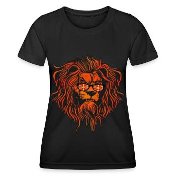Macédoine du Nord - T-shirt sport Femme - noir - Devant - AI Model Female 172 light (172cm)