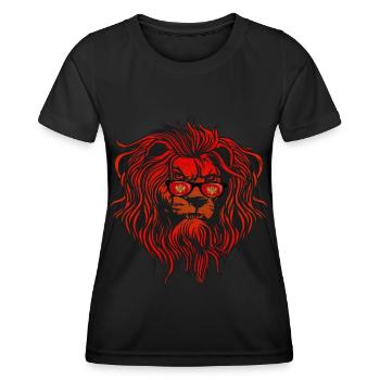 Monténégro - T-shirt sport Femme - noir - Devant - AI Model Female 172 light (172cm)
