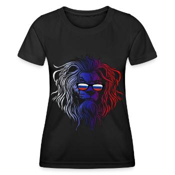Russie - T-shirt sport Femme - noir - Devant - AI Model Female 172 light (172cm)