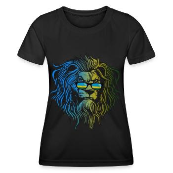 Ruanda - Frauen Funktions-T-Shirt - Schwarz - Vorne - AI Model Female 172 light (172cm)