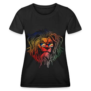 Seychellen - Frauen Funktions-T-Shirt - Schwarz - Vorne - AI Model Female 172 light (172cm)