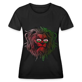 Wales - Women's Functional T-Shirt - black - Front - AI Model Female 172 light (172cm)