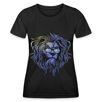 Uruguay - Frauen Funktions-T-Shirt - Schwarz - Vorne - AI Model Female 172 light (172cm)