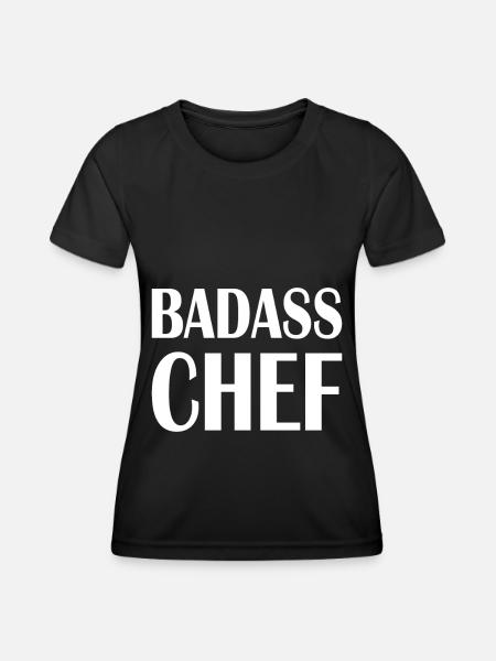 Chef Chefs Chef Hobby Chef Gift - Women's Functional T-Shirt - black