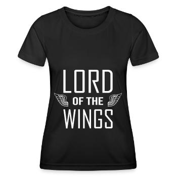Bird Nerd - Bird Watching - Lord Of The Wings - Women's Functional T-Shirt - black - Front - AI Model Female 172 light (172cm)