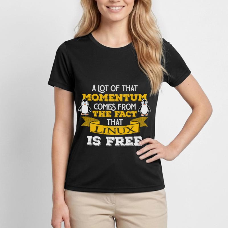 Linux Nerd Computer IT Geek Women's Functional T-Shirt