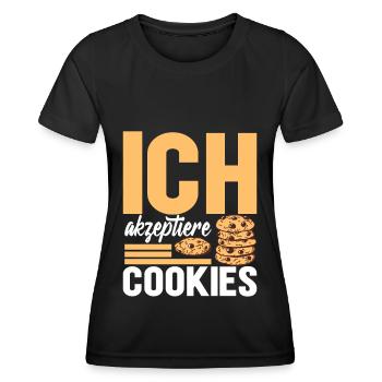 Programmierer Informatiker Informatik - Frauen Funktions-T-Shirt - Schwarz - Vorne - AI Model Female 172 light (172cm)