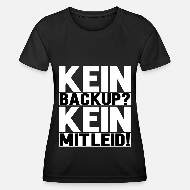Programmierer Informatiker Informatik - Frauen Funktions-T-Shirt - Schwarz