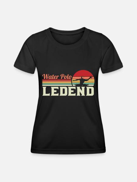 Water Polo Water Polo Player Water Polo Gift - Women's Functional T-Shirt - black