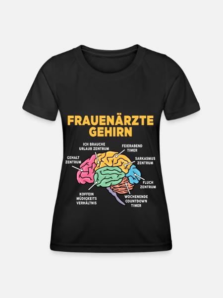 Frauenärzte - Frauen Funktions-T-Shirt - Schwarz