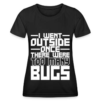 Programmierer Programmieren Informatiker - Frauen Funktions-T-Shirt - Schwarz - Vorne - AI Model Female 172 light (172cm)