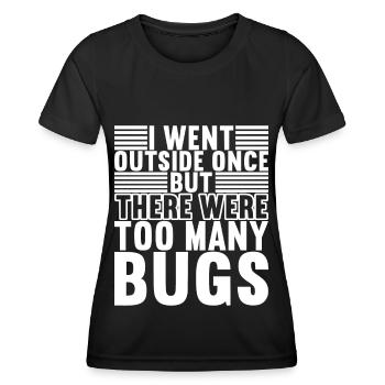 Programmierer Programmieren Informatiker - Frauen Funktions-T-Shirt - Schwarz - Vorne - AI Model Female 172 light (172cm)