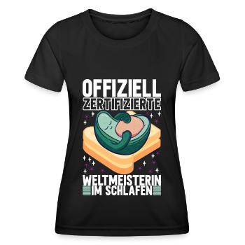 Avocado Toast - Frauen Funktions-T-Shirt - Schwarz - Vorne - AI Model Female 172 light (172cm)