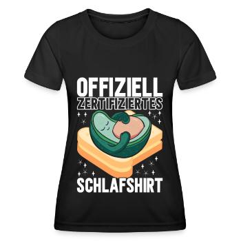 Avocado Toast - Frauen Funktions-T-Shirt - Schwarz - Vorne - AI Model Female 172 light (172cm)