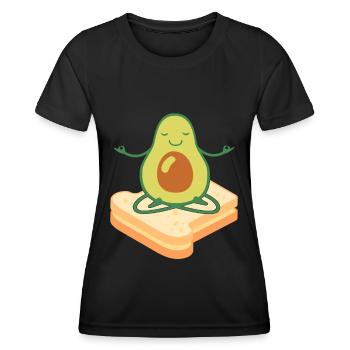Avocado Toast - Women's Functional T-Shirt - black - Front - AI Model Female 172 light (172cm)