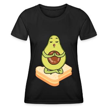 Avocado Toast - Women's Functional T-Shirt - black - Front - AI Model Female 172 light (172cm)