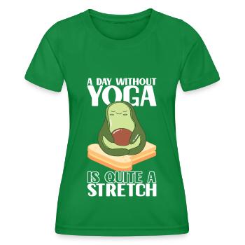 Avocado Toast - Women's Functional T-Shirt - kelly green - Front - AI Model Female 172 dark (172cm)