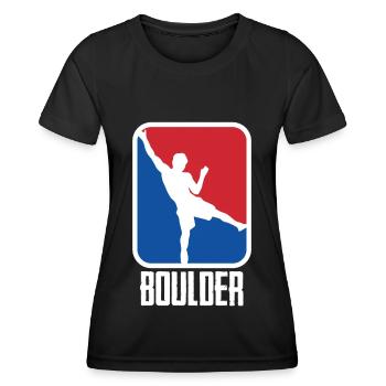 Escalade escalade Escalade Escalade Montagnes - T-shirt sport Femme - noir - Devant - AI Model Female 172 light (172cm)