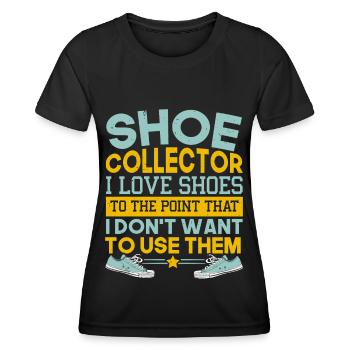 Collection de chaussures Collection de chaussures Sneaker Sneakerhead - T-shirt sport Femme - noir - Devant - AI Model Female 172 light (172cm)
