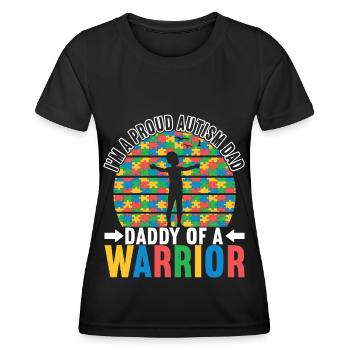 Autistic Autism Autistic - Women's Functional T-Shirt - black - Front - AI Model Female 172 light (172cm)