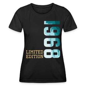 1970 Limited Edition - Frauen Funktions-T-Shirt - Schwarz - Vorne - AI Model Female 172 light (172cm)
