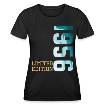 1956 Limited Edition - Women's Functional T-Shirt - black - Front - AI Model Female 172 light (172cm)