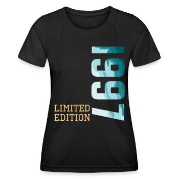 1997 Limited Edition - Women's Functional T-Shirt - black - Front - AI Model Female 172 light (172cm)