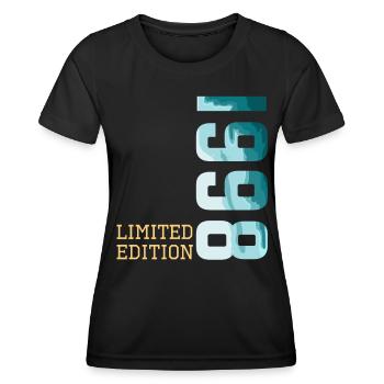 1998 Limited Edition - Women's Functional T-Shirt - black - Front - AI Model Female 172 light (172cm)