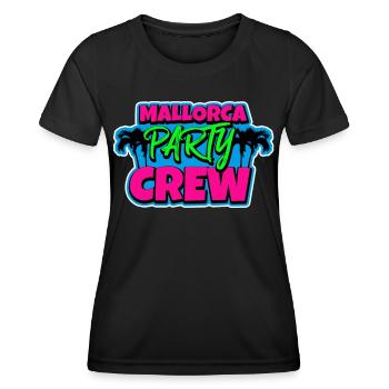 Malle Party Crew - Women's Functional T-Shirt - black - Front - AI Model Female 172 light (172cm)