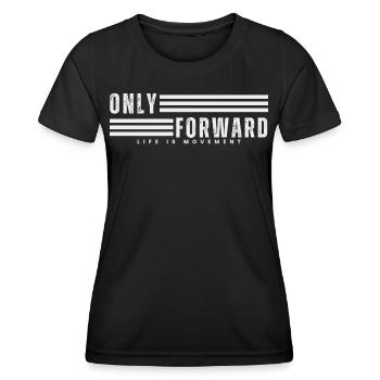 ONLY FORWARD - Women's Functional T-Shirt - black - Front - AI Model Female 172 light (172cm)