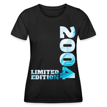 Édition limitée 2004 - T-shirt sport Femme - noir - Devant - AI Model Female 172 light (172cm)