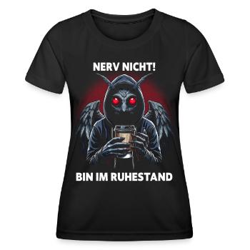 Nerve Not Retired - Women's Functional T-Shirt - black - Front - AI Model Female 172 light (172cm)