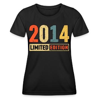 Limited Edition 2014 - Women's Functional T-Shirt - black - Front - AI Model Female 172 light (172cm)