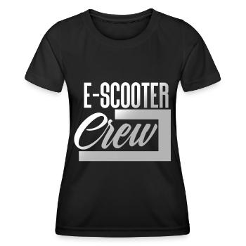 E Scooter Scooter Scooter Scooter électrique - T-shirt sport Femme - noir - Devant - AI Model Female 172 light (172cm)