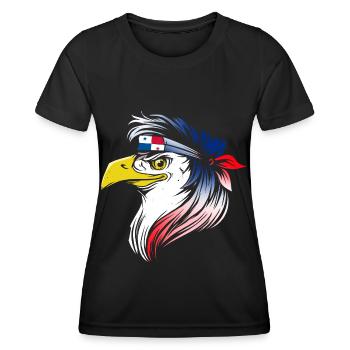 Panama - Frauen Funktions-T-Shirt - Schwarz - Vorne - AI Model Female 172 light (172cm)