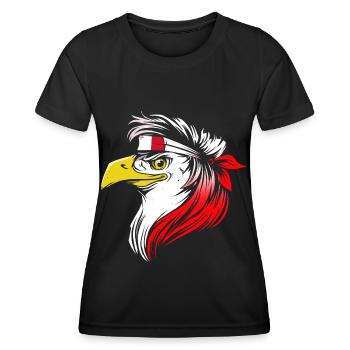 Malta - Frauen Funktions-T-Shirt - Schwarz - Vorne - AI Model Female 172 light (172cm)