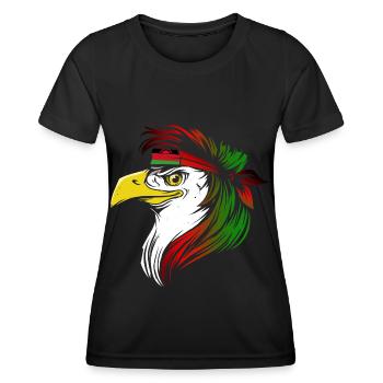 Malawi - Women's Functional T-Shirt - black - Front - AI Model Female 172 light (172cm)