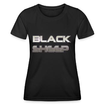 Black Sheep - Women's Functional T-Shirt - black - Front - AI Model Female 172 light (172cm)