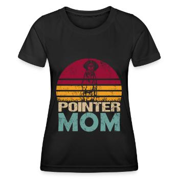 Maman Maman Maîtresse Vintage - T-shirt sport Femme - noir - Devant - AI Model Female 172 light (172cm)