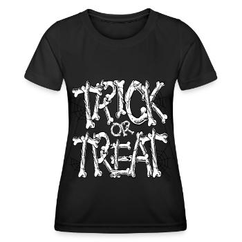 Süßes oder Saures - Frauen Funktions-T-Shirt - Schwarz - Vorne - AI Model Female 172 light (172cm)