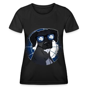 Antarctica - Women's Functional T-Shirt - black - Front - AI Model Female 172 light (172cm)