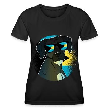Bahamas - T-shirt sport Femme - noir - Devant - AI Model Female 172 light (172cm)