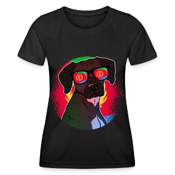 Eritrea - Frauen Funktions-T-Shirt - Schwarz - Vorne - AI Model Female 172 light (172cm)