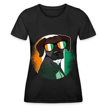 Ivory Coast - Women's Functional T-Shirt - black - Front - AI Model Female 172 light (172cm)