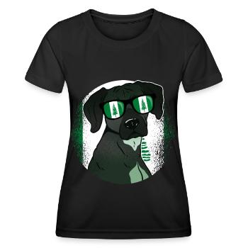 Île Norfolk - T-shirt sport Femme - noir - Devant - AI Model Female 172 light (172cm)