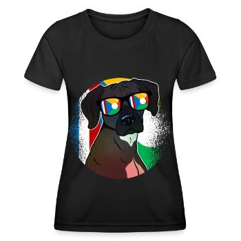 Réunion - Women's Functional T-Shirt - black - Front - AI Model Female 172 light (172cm)